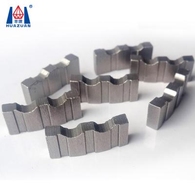 China 24x4x10mm Turbo Core Bit Diamond Reinforced Concrete Segment for sale