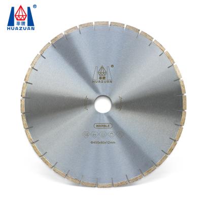 China For Cutting Huazuan 450mm Marble Diamond Cutting Saw Marble Blade for sale