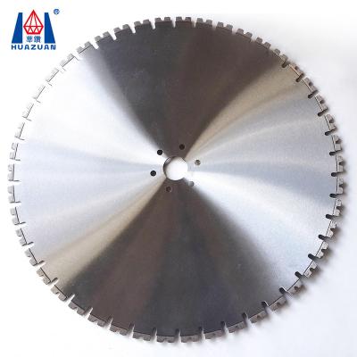 China Long life 600mm to 1600mm laser or silver welded Diamond Wall Track Saw Blade for flush cutting reinforced concrete for sale