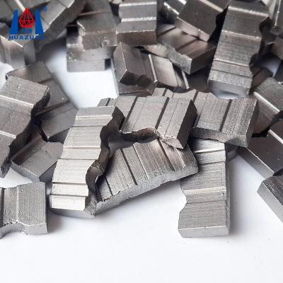 China High Efficiency Stone Diamond Drilling Tool Straight Groove Shaped Diamond Core Drill Bit Segment for sale