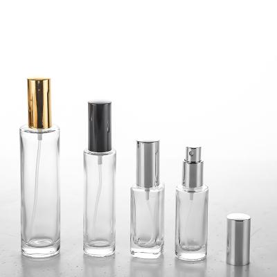 China Wholesale Cosmetic Round Glass Perfume Bottle 30ml 50ml 100ml Spray Bottle for sale