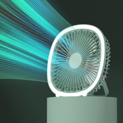 China With Rechargeable LED Light Portable LED Surround Fan for sale