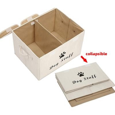 China Stored professional pets can be this portable dog toy storage box dog toy chest pet box for sale