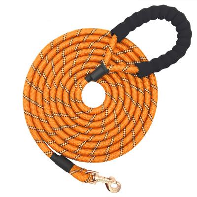 China Long Reflective Nylon Lead Line Running Pull Cat Leashes Reflective Braided Pet Rope For Dogs for sale