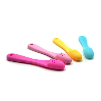 China Wholesale Custom Viable Silicone Cat Dog Finger Toothbrush Soft Bristle Pet Toothbrush for sale