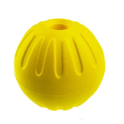 China Eco-Friendly Sustainable Resistant Interactive Ball Toothbrush Bite Chew Toys Natural Dog Ball Toys for sale