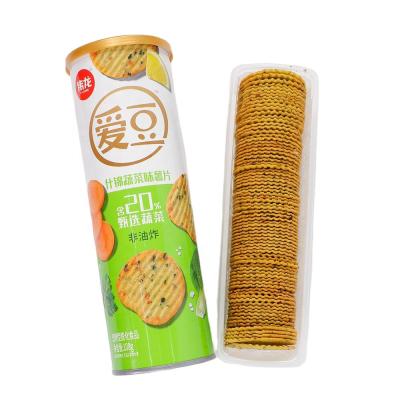 China Wholesale Free Samples PRESERVED Canned Chips Tasty Healthy Snack OEM ODM Vegetable Sweet Potato Chips Leisure Snacks zu verkaufen