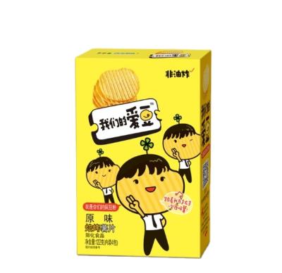 Cina Wholesale Chinese Snacks PRESERVED Non-fried Potato Chips Casual Snacks Baked Potato Puffed Food in vendita