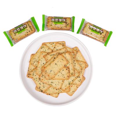 China Natural Mix Vegetable Flavor Crispy Biscuits Diet Fiber Biscuit Cookies Wholesale Healthy Safari Biscuit zu verkaufen