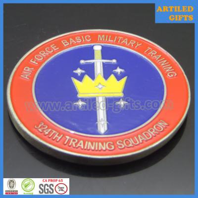 China Air Force Basic Military Training 324th Training Squadron commemoration coin for sale