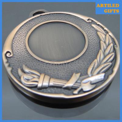 China Wholesale DIY antique style Blank medal with customers own logo in cheap price for sale