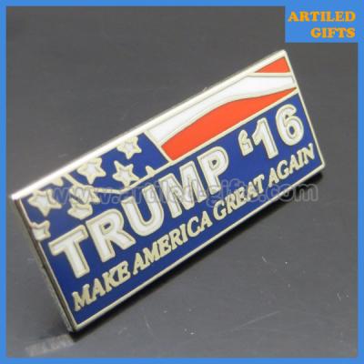 China Make America Great Again 2016 Donald Trump president election campaign lapel pin for sale