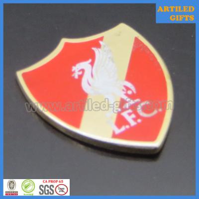 China United Kingdom LFC Liverpool Football club gold enamel metal tag for sale