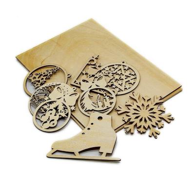 China Factory Wholesale Price 3mm Modern Basswood Laser Cut Plywood Poplar Craft Laser Cut Plywood for sale