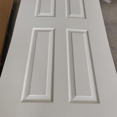 China Modern Paper Melamine HDF / MDF Molded Door Panel For Door Skin for sale