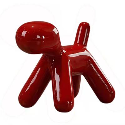 China Modern Puppy Dog Shaped Chair Dog Shaped Chair Puppy Children Sitting Outdoor Garden Balcony Animal Shaped Chair Special For Public Piazza/Home for sale