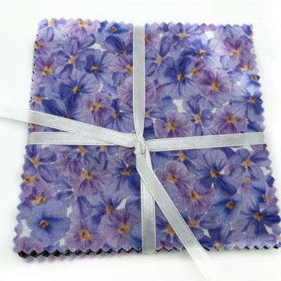 China 100% Quilting Cotton 20Pcs Square Charm Pack Cotton Materials Organic Cotton Cloth Cotton Fabric for sale