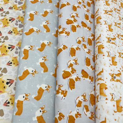 China China Wholesale Shrink-Resistant Stain Shirt Fabric Printed Kids Cartoon Cloth 100% Cotton Printed Textile Fabric for sale