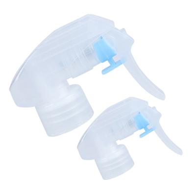 China ODM China 24g 28 OEM Non-refillable 410 pp Kao Gun Bottle Sprayer Trigger Clear Plastic Sprayer for sale