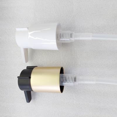 China 2021 China 8*2.8*4.3cm pp 15G non refillable plastic alumina lotion powder treatment mist pump for sale