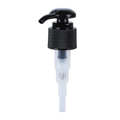 China 24/410 8.3*4.5*2.8cm PP Trigger Plastic Sprayer Screw Non Refillable Clear Lotion Cleaning Pump for sale