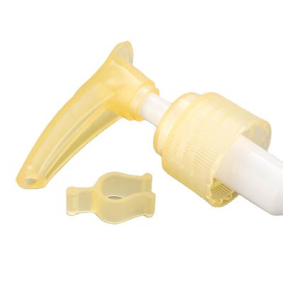 China Factory Non-Refillable Yellow Blue Pink Cream PP 20/410 24/410 28/410 Clip Lotion Pump for sale