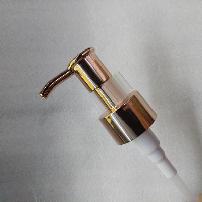 China White gold 8.7*4.2*3cm 11g pp plastic 24/410 non refillable makeup oil pump from China factory for sale