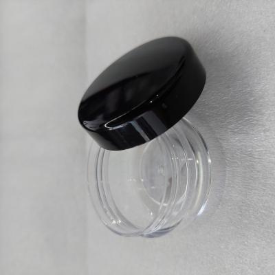 China China 3G 5G 10G 15G 20g Mini Cream Bottle PP Material Non Refillable Plastic Black Travel PS Cream Bottle for sale