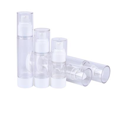 China Hotselling Cosmetic OEM ODM 15ML 30ML 50ML 80ML 100ML AS PP Vacuum Plastic Flat Spray Bottle for sale