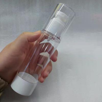 China Factory OEM ODM 50mL Cosmetic PP 151*33*33mm Vacuum Plastic Flat Spray Bottle for sale