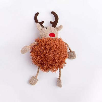 China Viable Brown Lamb Catnip Plush Accept Custom Interactive Toys Intellectual Development Toy Cat Catnip Toys for sale