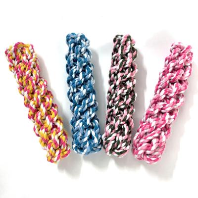 China Fashion Viable Durable Braided Toys Manufacturers Wholesale Cotton Corn Pet Toy for sale