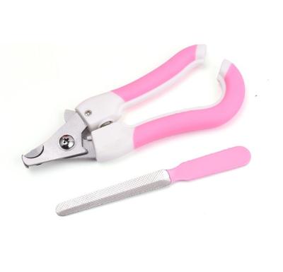 China Viable Professional Dog Nail Clippers Safety Guard Dog Grooming Nail Clippers and Trimmer for sale