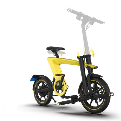 China New 48V 500W Mid Drive Aluminum Alloy Folding Bike Electric Bike From China for sale