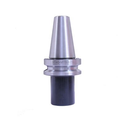 China CNC machining center CNC tools, BT morse shank taper with drawbar, chuck holder spindle, BT40-MTB-75L for sale