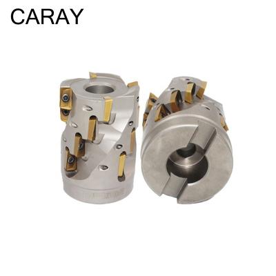 China CNC Machining Indexable Milling Cutter /corn face mill cutters/for APKT insert cutting multi-blade mill, cutting diameter 50mm, connection diameter 22mm for sale