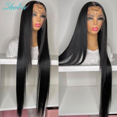 China Super Cheap Silky Straight Double Wave Pulled Bone Straight Hair Wig, 18 20 22 Inch Hair Straight Wig, Peruvian HD Lace Up 30 Hair Wig for sale