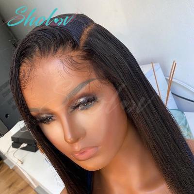 China Free Shipping Best HD Full Lace Wigs Silky Straight, Raw Brazilian HD Natural Hair Wig, Wig Hd Lace Front Wigs Human Hair Pre Plucked for sale