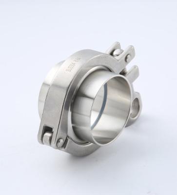 China Beer Stainless Steel Sanitary Covna Tri Flanges All Fittings Accept Custom Size for sale