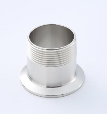 China Beer Tri Flange Male Thread NPT/BSPT Sanitary Pipe Flanges To Tri All Fittings for sale