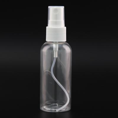 China Wholesale Custom Clear Plastic Clear Plastic Disinfectant Bottle Spray Bottle 60ml 100ml Alcohol Alcohol PACKAGING Empty Pump for sale