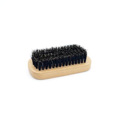 China Eco Classic Soft Custom Original Beach Boar Beard Trimming Wooden Bristle Brush Men's Beard Brush for sale