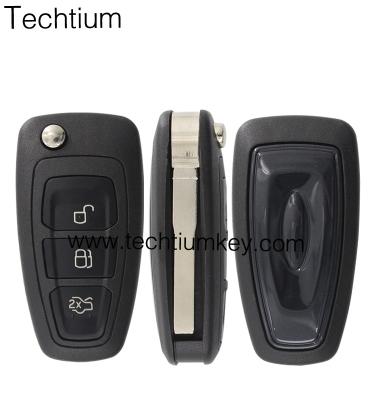 China Modified Car Key 3 Button Flip Folding Remote Key New Shell For Ford for sale