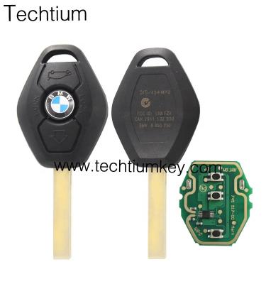 China Replace Car Key Case EWS System 3 Button Remote Key With 2 Way Blade 2001-2004 01 02 03 04 For BMW 330 330i for sale