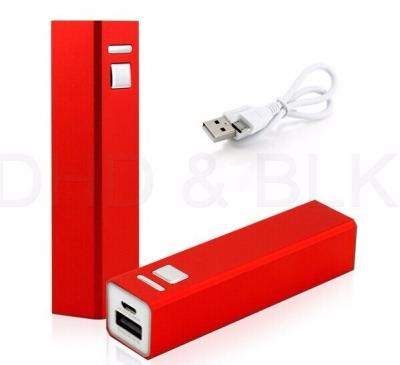 China LED display the china express lipstick powerbank 2000mah cute portable christmas gift for sale