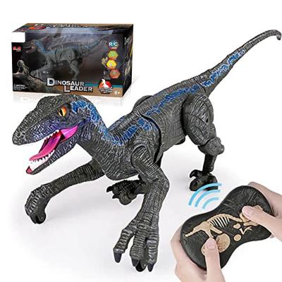 China Factory Wholesale Kids Musical Toy Remote Control Ferocious Dinosaur Musical Educational with Smoking for sale