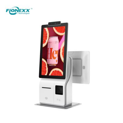 Chine 15.6 pouces Double écran tactile Self-service POS kiosques à vendre