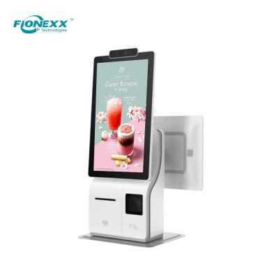 China Double Sided 15.6inch Self Service Touch Screen Kiosk Self Service Ordering System for sale