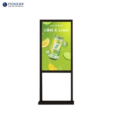 China 49inch Indoor Floor Standing Digital Display Totem H Type for sale