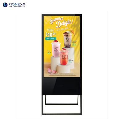 China 55inch A Board Poster Advertising Digital Display Totem for sale